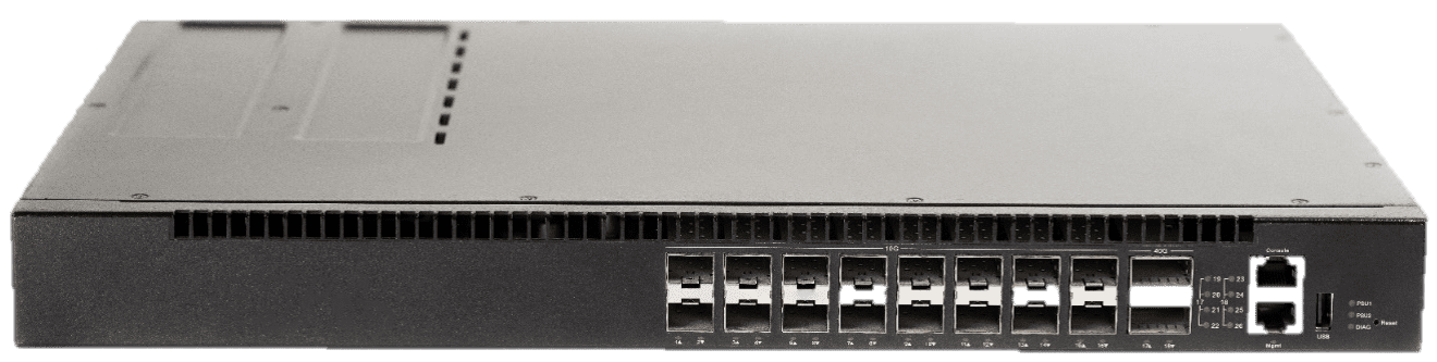 16х10+2х100 10-Gigabit Managed Switches datacenter