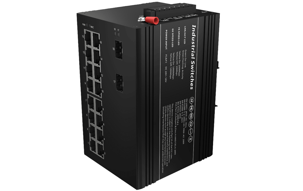 16xPOE+ Industrial Switch 16